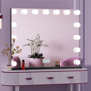 Hollywood Mirror Black